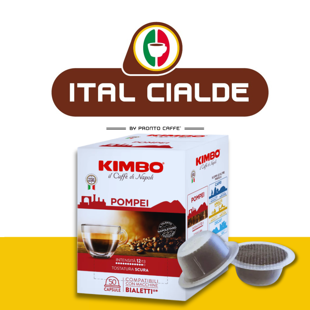 kimbo pompei capsule bialetti - ital cialde