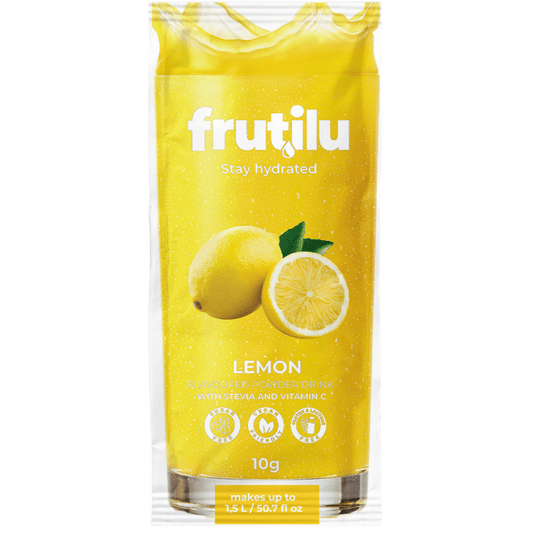 Frutilu Gusto Limone - Bevanda Istantanea in polvere 10g Frutilu