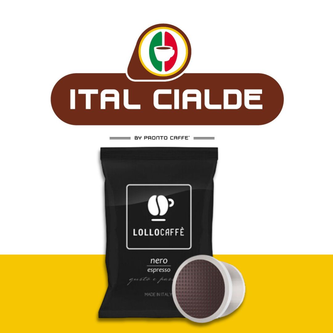 Lollo Nero capsule Point ESSSE caffè 100 Capsule - Ital Cialde