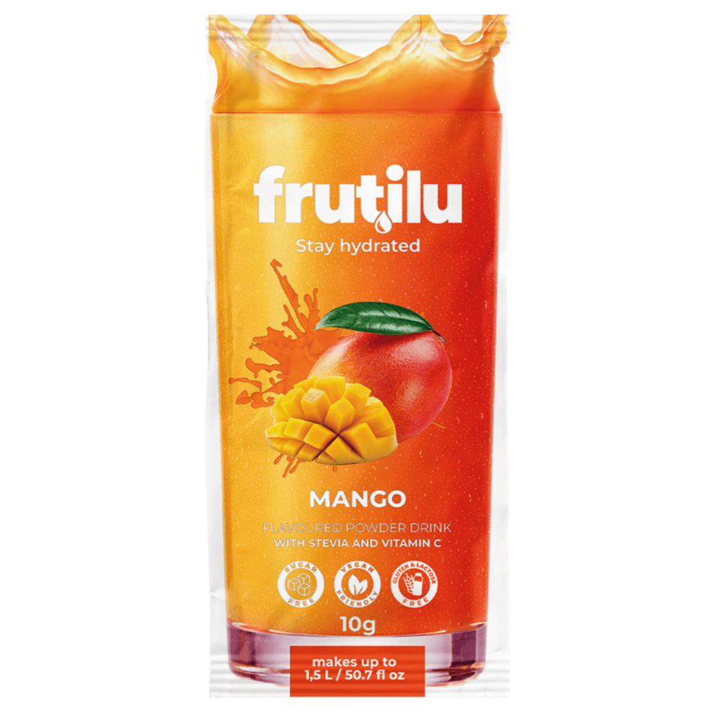 Frutilu Gusto Mango - Bevanda Istantanea in polvere 10g Frutilu