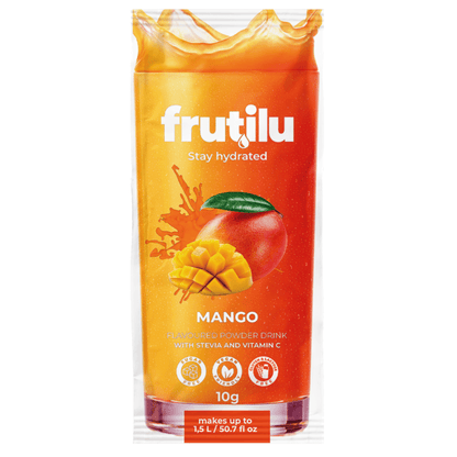 Frutilu – Bevanda Istantanea in Polvere, 30 Bustine da 10 g Frutilu
