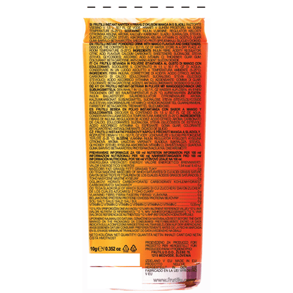 Frutilu Gusto Mango - Bevanda Istantanea in polvere 10g Frutilu