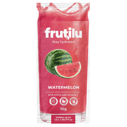 Fruttilu Gusto Anguria - Bevanda Istantanea in polvere 10g Frutilu