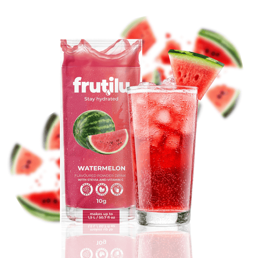 Fruttilu Gusto Anguria - Bevanda Istantanea in polvere 10g Frutilu