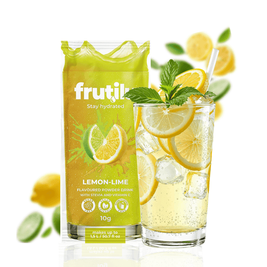 Frutilu Gusto Limone e Lime - Bevanda Istantanea in polvere 10g Frutilu