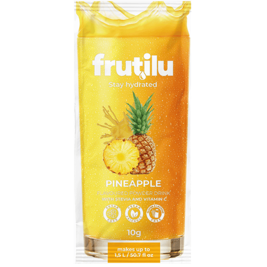 Frutilu Gusto Ananas - Bevanda Istantanea in polvere 10g Frutilu