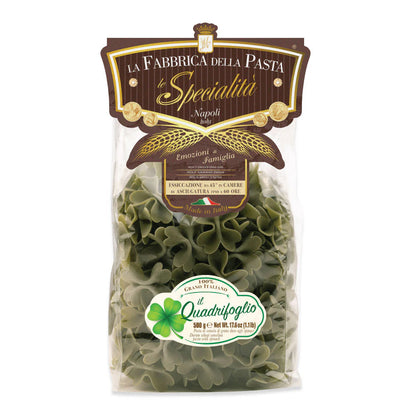 Quadrifoglio agli Spinaci 500g - La Fabbrica Della Pasta di Gragnano La Fabbrica Della Pasta di Gragnano
