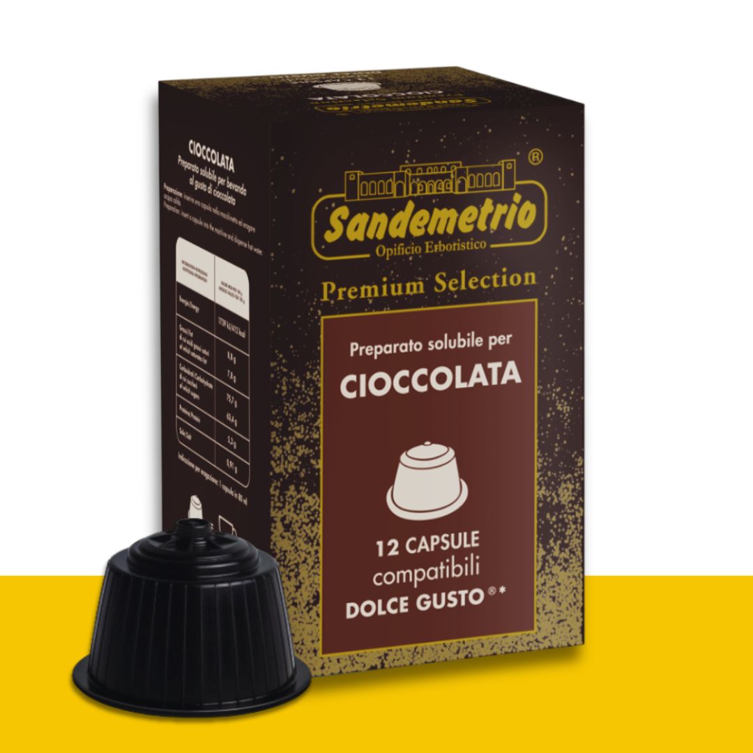 12 Capsule Dolce Gusto Sandemetrio Cioccolata Sandemetrio