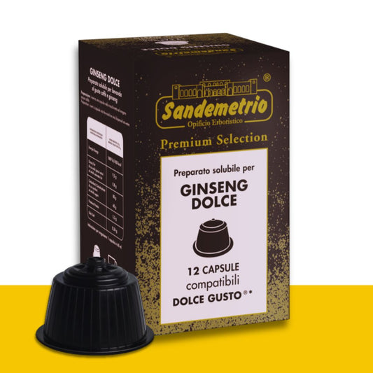 12 Capsule Dolce Gusto Sandemetrio Ginseng Dolce Sandemetrio