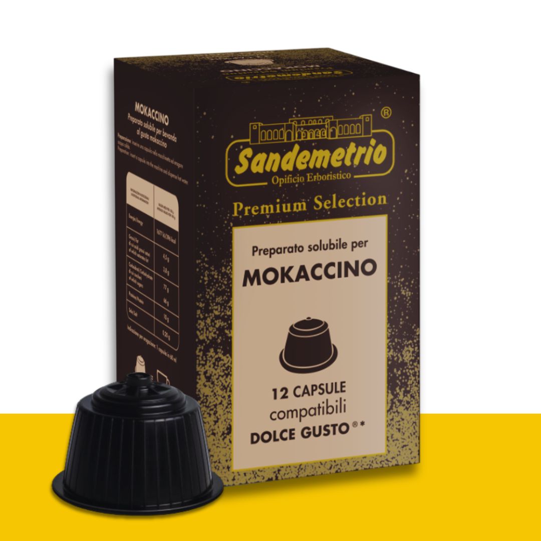 12 Capsule Dolce Gusto Sandemetrio Mokaccino Sandemetrio