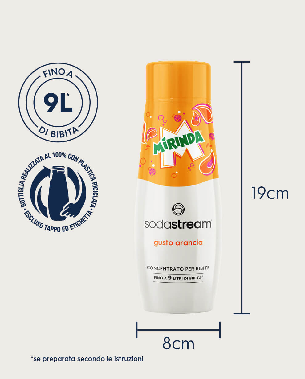 SodaStream Concentrato miranda 440ml - Ital Cialde