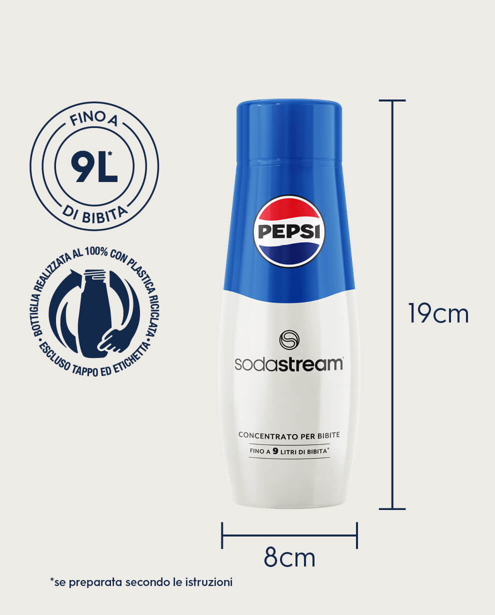 SodaStream Concentrato pepsi 440ml - Ital Cialde