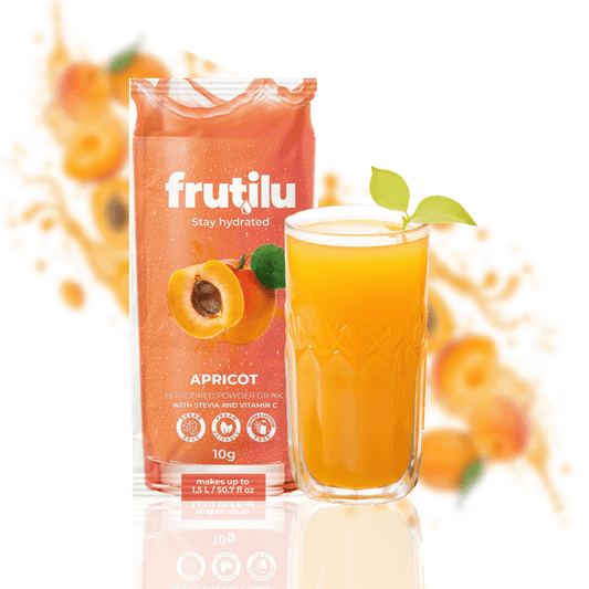 Frutilu Gusto Albicocca - Bevanda Istantanea in polvere 10g Frutilu