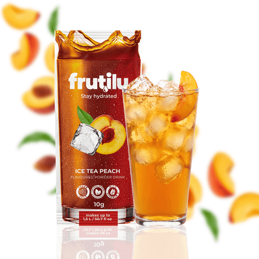 Fruttilu Gusto Ice Tea Pesca - Bevanda Istantanea in polvere 10g Frutilu