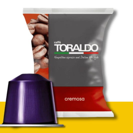 100 Capsule Nespresso Toraldo Cremoso