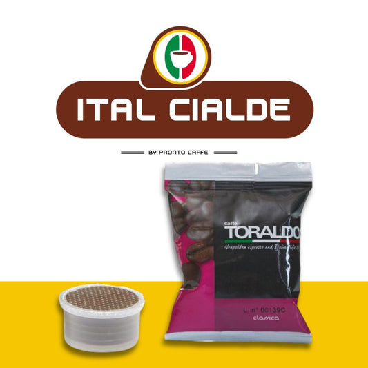 Caffè Toraldo Miscela Classica Point ESSSE 100 Capsule - Ital Cialde