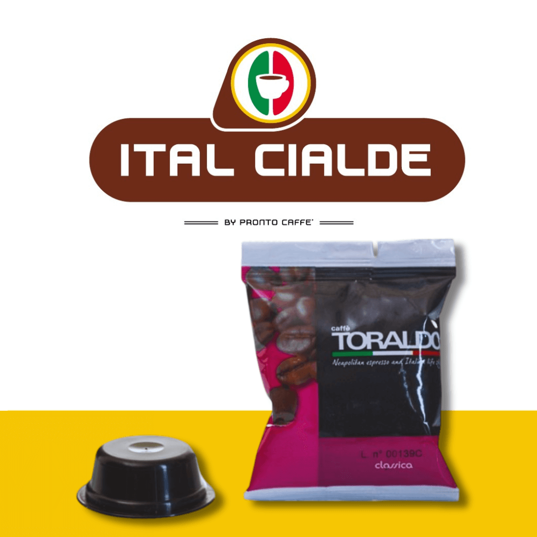 100 capsule caffè toraldo classico compatibili a modo mio - ital cialde