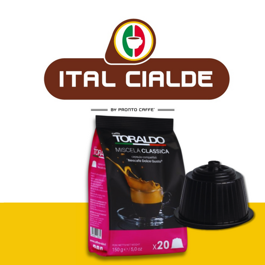 caffè toraldo capsule dolce gusto classica - ital cialde