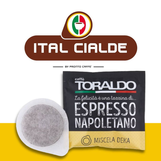 Caffè Toraldo Miscela Dek 150 Cialde - Ital Cialde