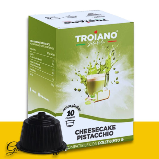 10 Capsule Dolce Gusto Troiano Cheescake Pistacchio dolce gust