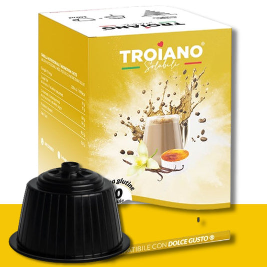 10 Capsule Dolce Gusto Troiano Creme Brulee Troiano