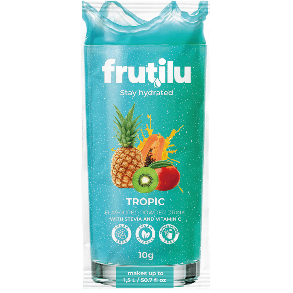 Frutilu Gusto Tropic - Bevanda Istantanea in polvere 10g Frutilu