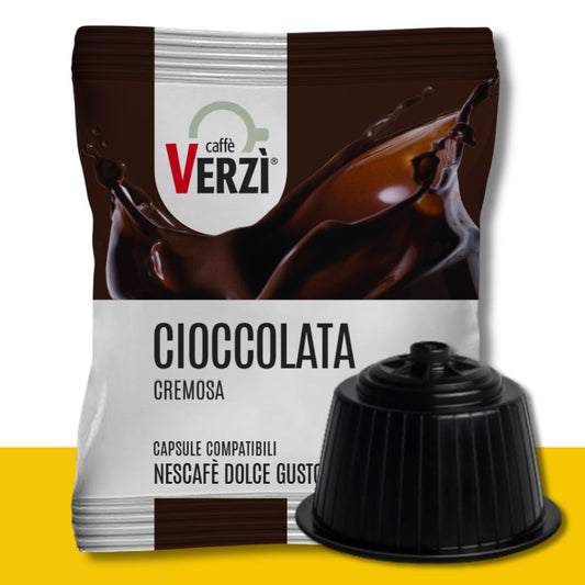 30 Capsule Dolce Gusto Verzì Cioccolata Cremosa Caffè Verzì