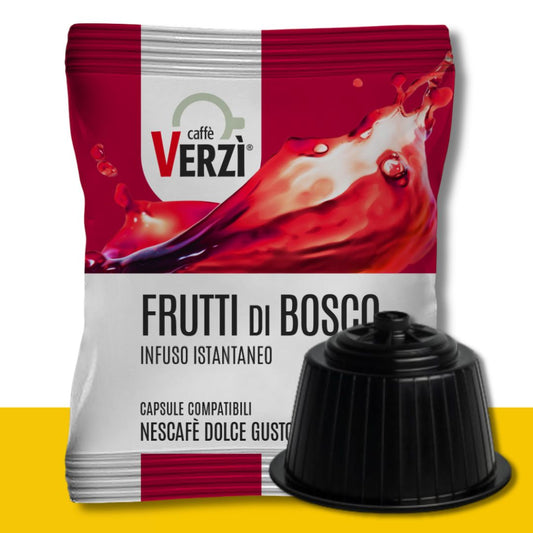 30 Capsule Dolce Gusto Verzì Frutti di Bosco Caffè Verzì