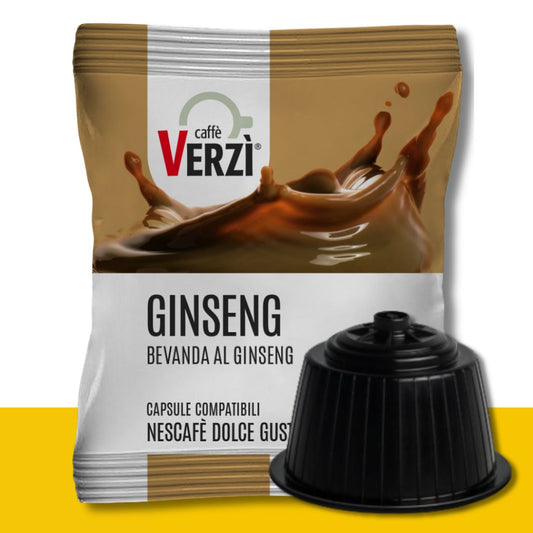 30 Capsule Dolce Gusto Verzì Ginseng Caffè Verzì