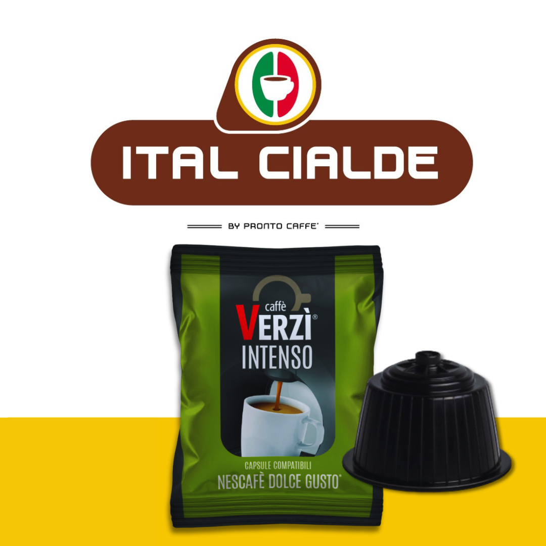 Caffè Verzì Aroma Intenso 50 Capsule Dolce Gusto - Ital Cialde