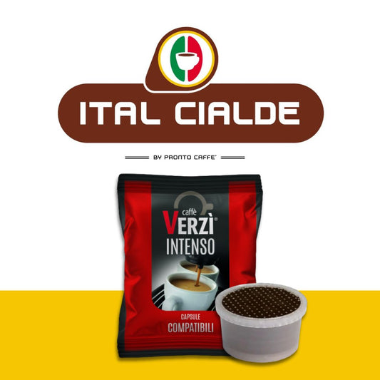 Caffè Verzì Aroma Intenso 100 Capsule compatibili Point/ESSSE - Ital Cialde